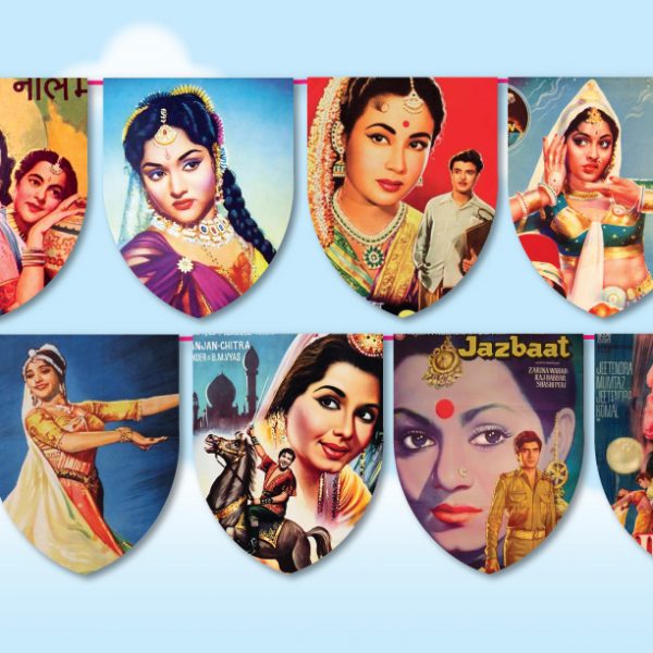 Bunting Bollywood Stars