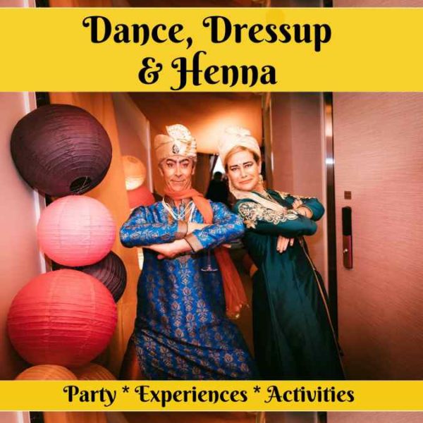 Dress Up, Bollywood Dance and henna party in Auckland New Zealand for corpora