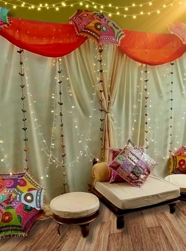 Bollywood colourful photobooth with props for hire in new Zealand with purple colour